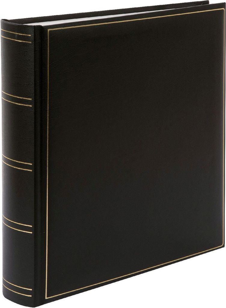 Goldbuch Jumbo Fotoalbum Classic schwarz 30x31 cm 100 weiße Seiten