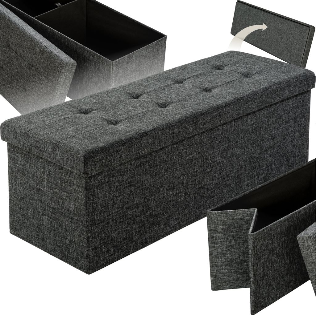 Sitzhocker mit Stauraum 110 x 38 x 38 cm Produktbild 9