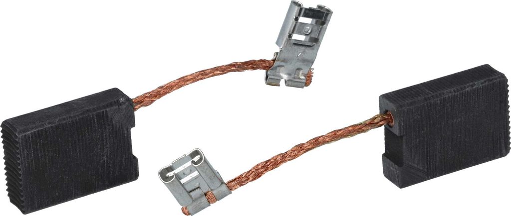 vhbw 2x Kohlebürste 6,3 x 16 x 22 mm Ersatz für Flex 340006, 339946 für Winkelschleifer, Exzenterschleifer, Schleifer