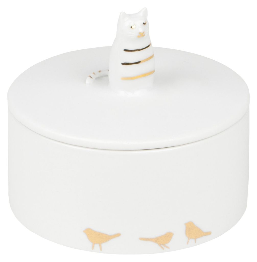 Räder PG Goldstück Dose Katze D.8cm, H.7cm Produktbild 