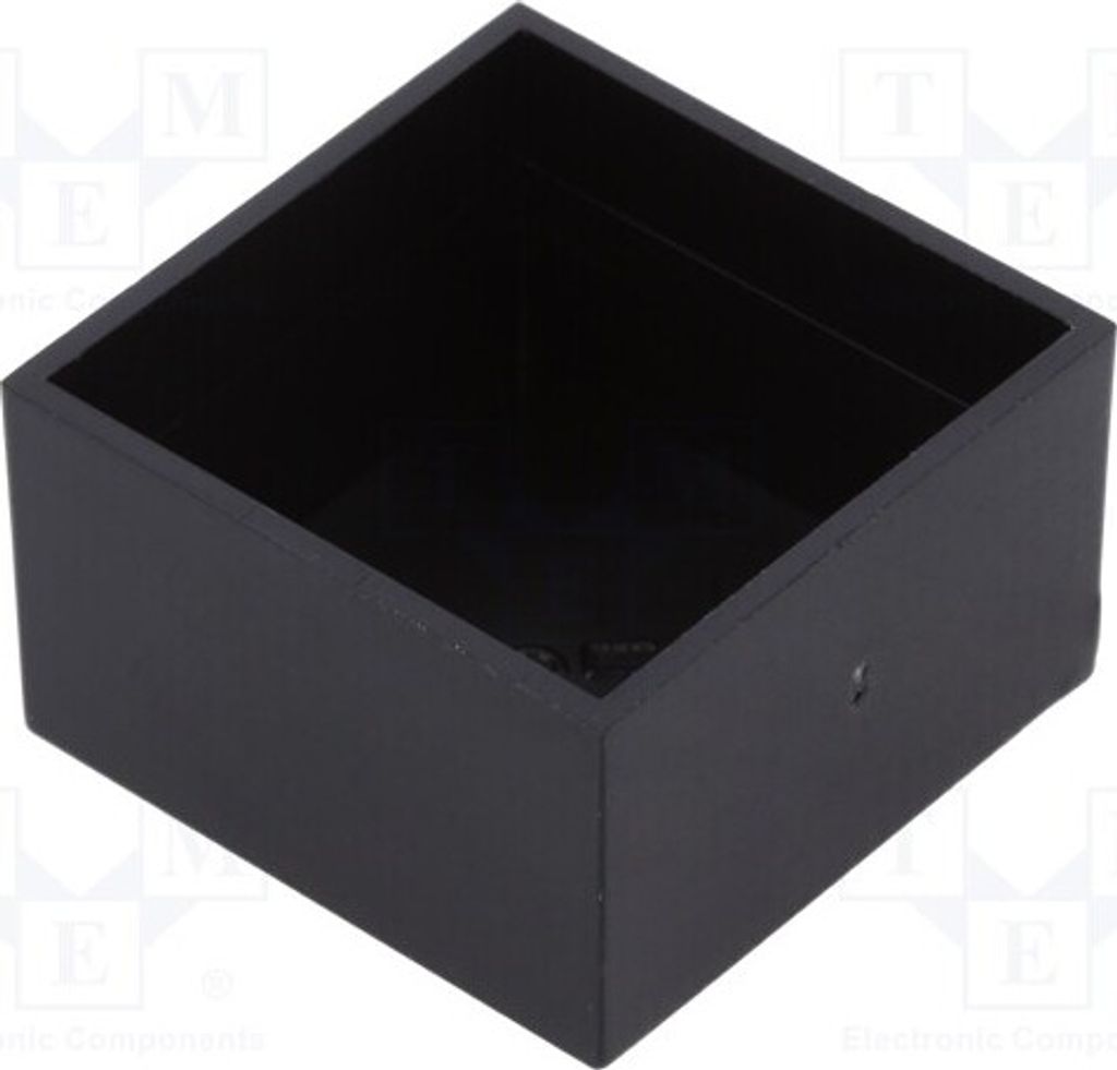 5x Gehäuse: zum Eingießen Y: 25mm Z: 15mm X: 25mm schwarz G252515B B Eingießgeh