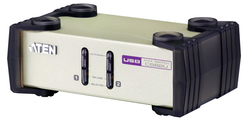 ATEN CS82U KVM Switch VGA, PS/2+USB, 2 Ports Produktbild 