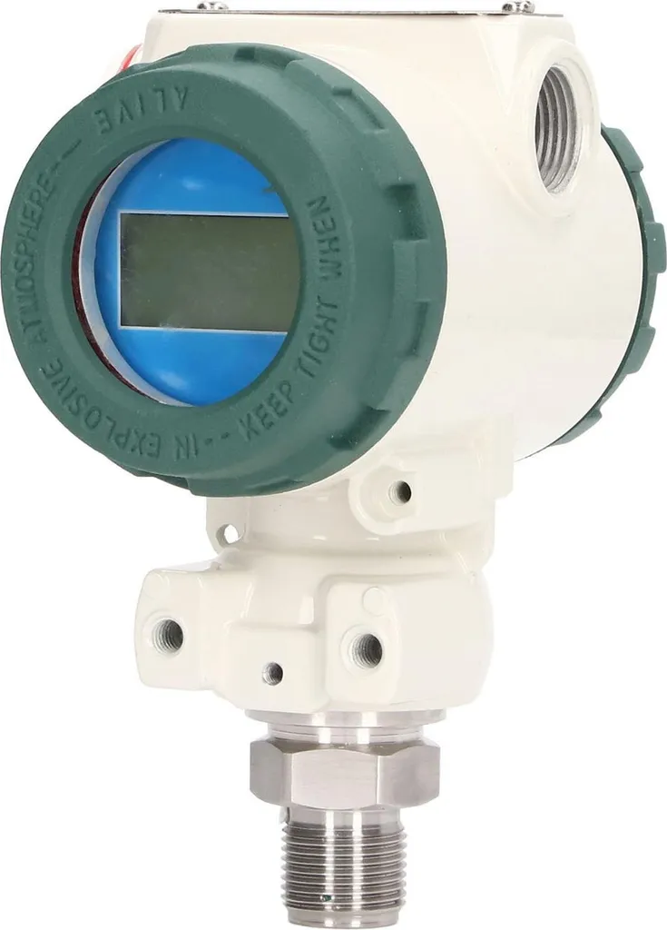 Capteur de pression 4 MPa numérique en acier inox et boîtier aluminium