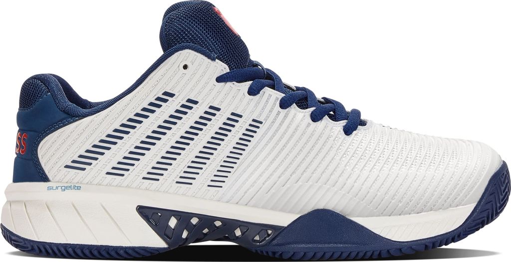 K-Swiss Tennis Hypercourt Express 2 Hb Blanc De Blanc/Blue Opal/L Blanc De Blanc/Blue Opal/L 45