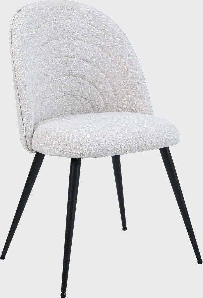 HOMLA LUDI Stuhl Beige 50x53x85 cm Produktbild 