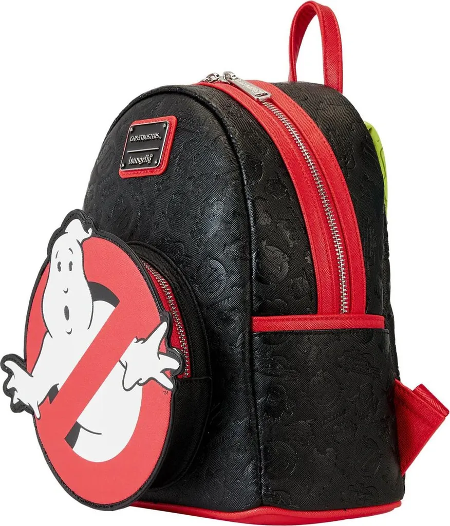 Petit sac à dos Ghostbusters Logo Glow Loungefly Premium cuir synthétique