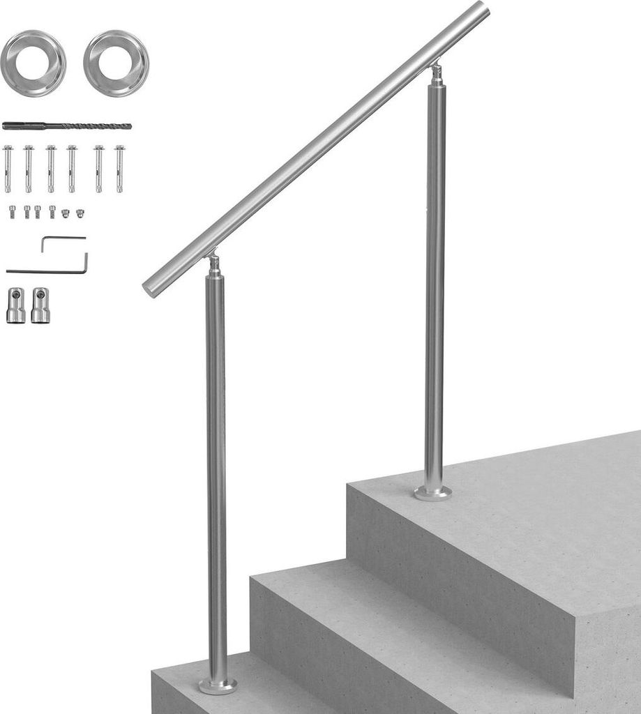 39.4in / 100cm Handrails for Outdoor Steps Staircase Porch Deck Senior