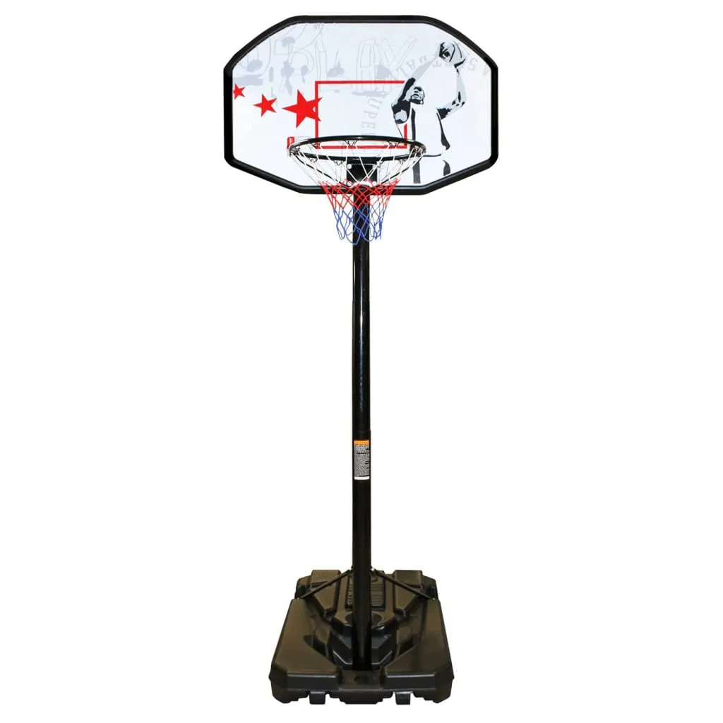 Panier de basket réglable New Port 16NX avec socle stable à roulettes