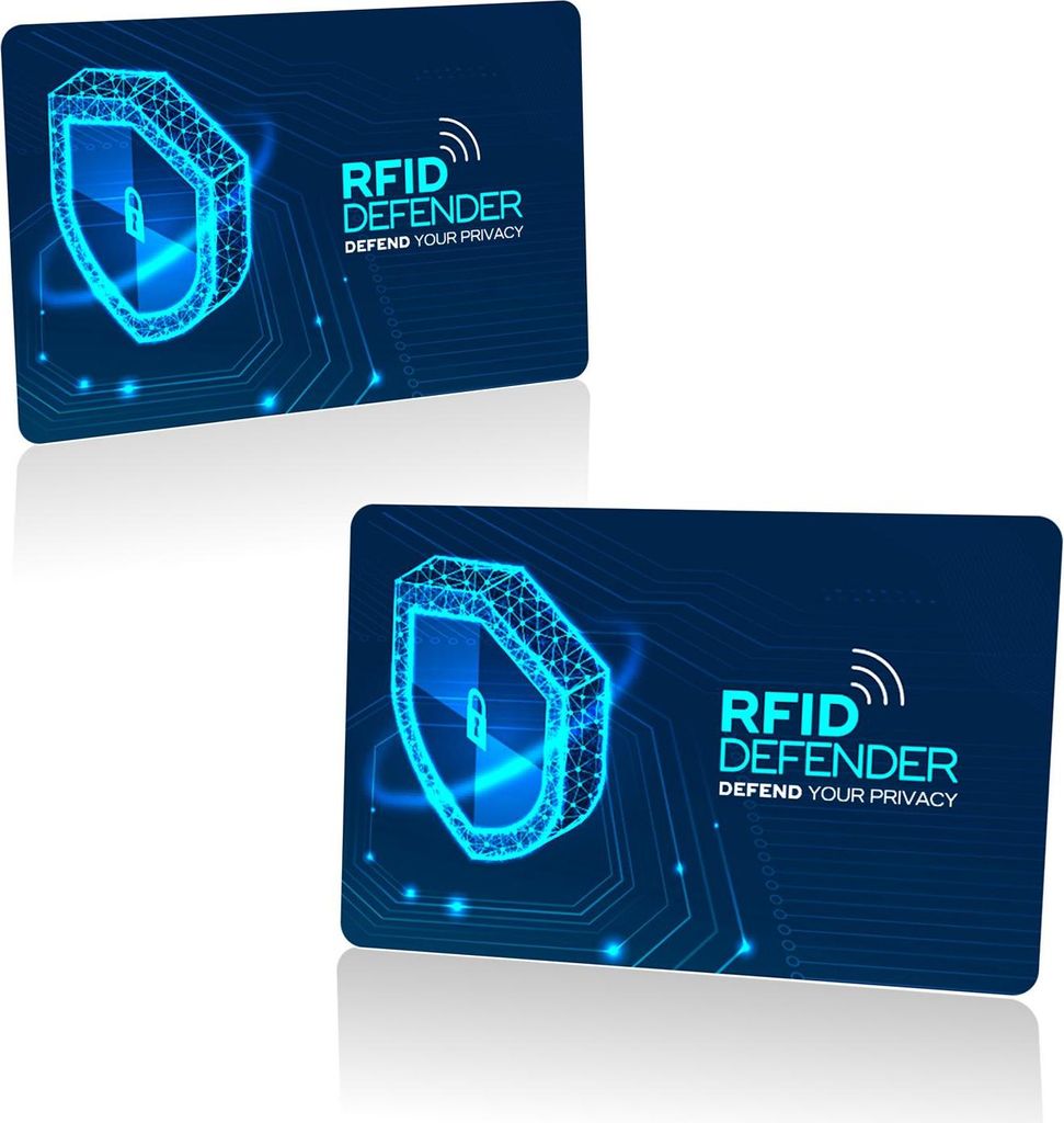 RFID DEFENDER 2x NFC RFID Karte Karten Set RFID & NFC Produktbild 