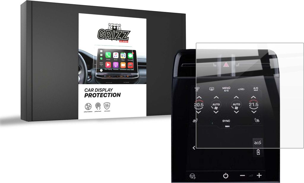 Keramische Autodisplayfolie für Porsche Taycan (2019-2025), Grizz Protector
