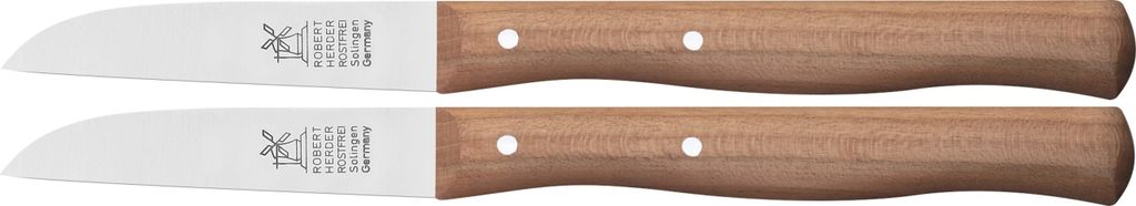 2x Gemüsemesser, kleines Küchenmesser, Schälmesser, 6,5 cm Produktbild 