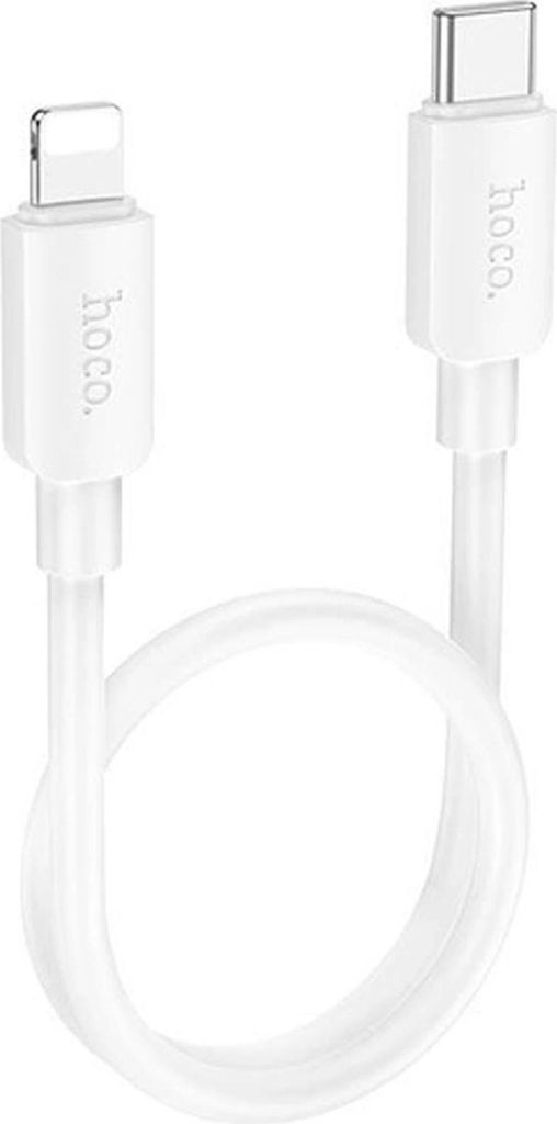 Hoco X96 Premium Kurzkabel 0,25m USB C Lightning Kabel Schnell Ladekabel Datenkabel für iPhone iPad iPod Apple TV Sire Remote 1. Gen. Airpods