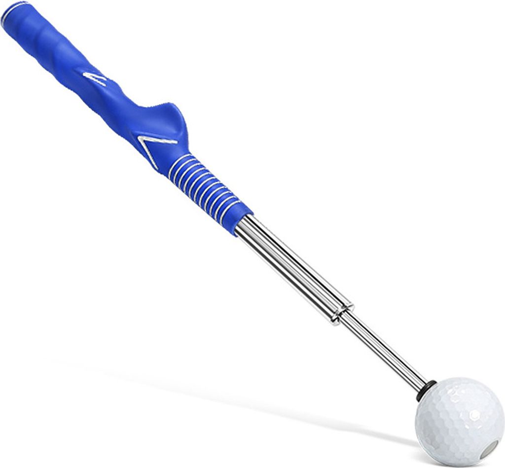 INF Přenosný golfový trenažér Modrý Obrázek produktu 