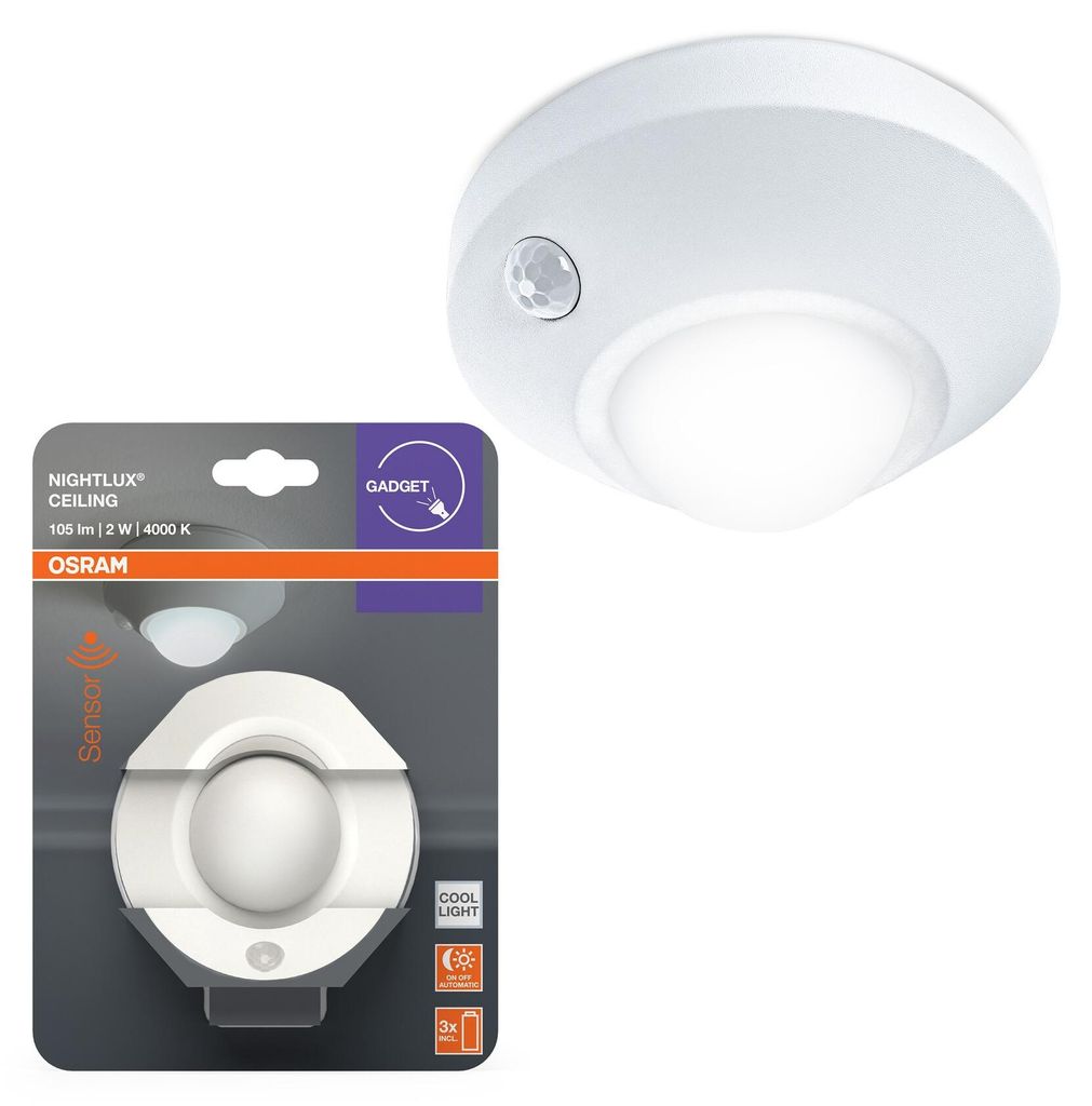 OSRAM Nachtlicht Nightlux Ceiling w 351870 4099854530807 Immagine del prodotto 