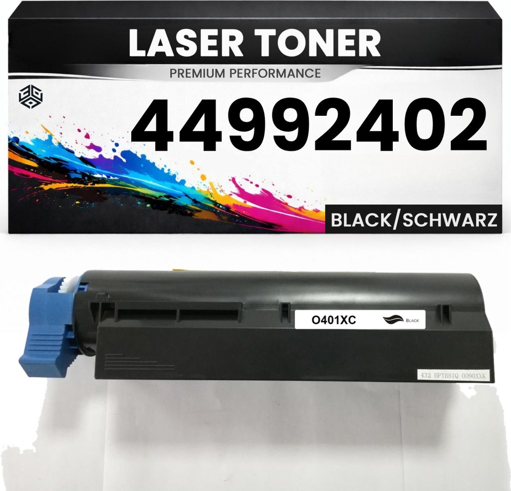 Toner 44992402 für OKI kompatibel Schwarz hochwertige Premium Alternative Okidata B401/401DN MB441/441DN/4451W/451/451DN/451DNW/441dn/451dn/451dnw