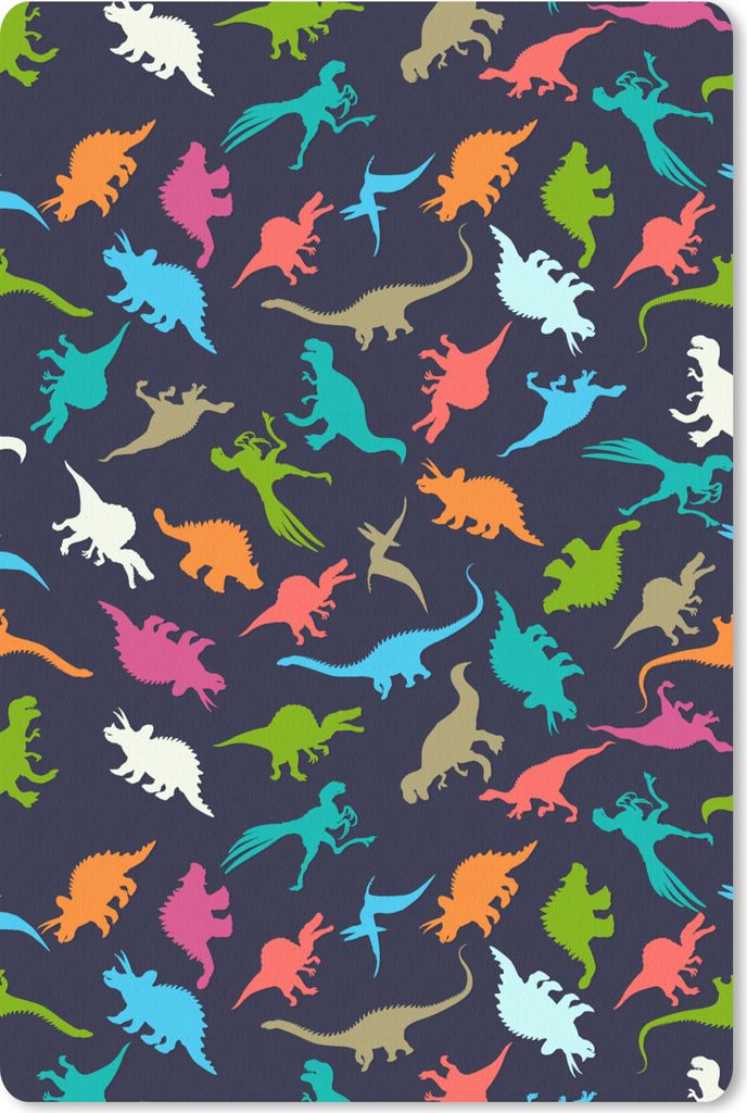 MuchoWow® Mauspad Mousepad Muster - Dino - Farben - Jungen Produktbild 