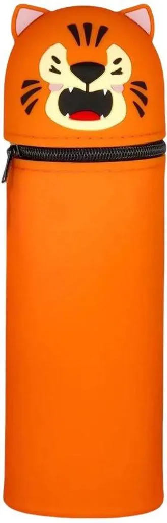 Trousse silicone tigre robuste : finie la casse des stylos en sac