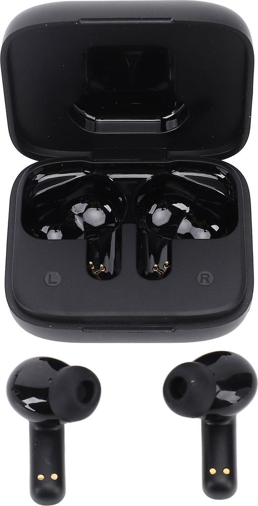 Bluetooth 5.4 Language Translator Earbuds with Case Built in Screen APP Noise Reduction Translation Earbuds Support 74 Languages 70 Accents Black