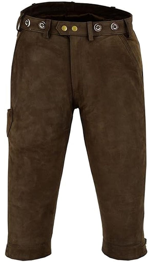 Jagd lederhose Kniebundhose Jägerhose trachten & wanderhose Produktbild 