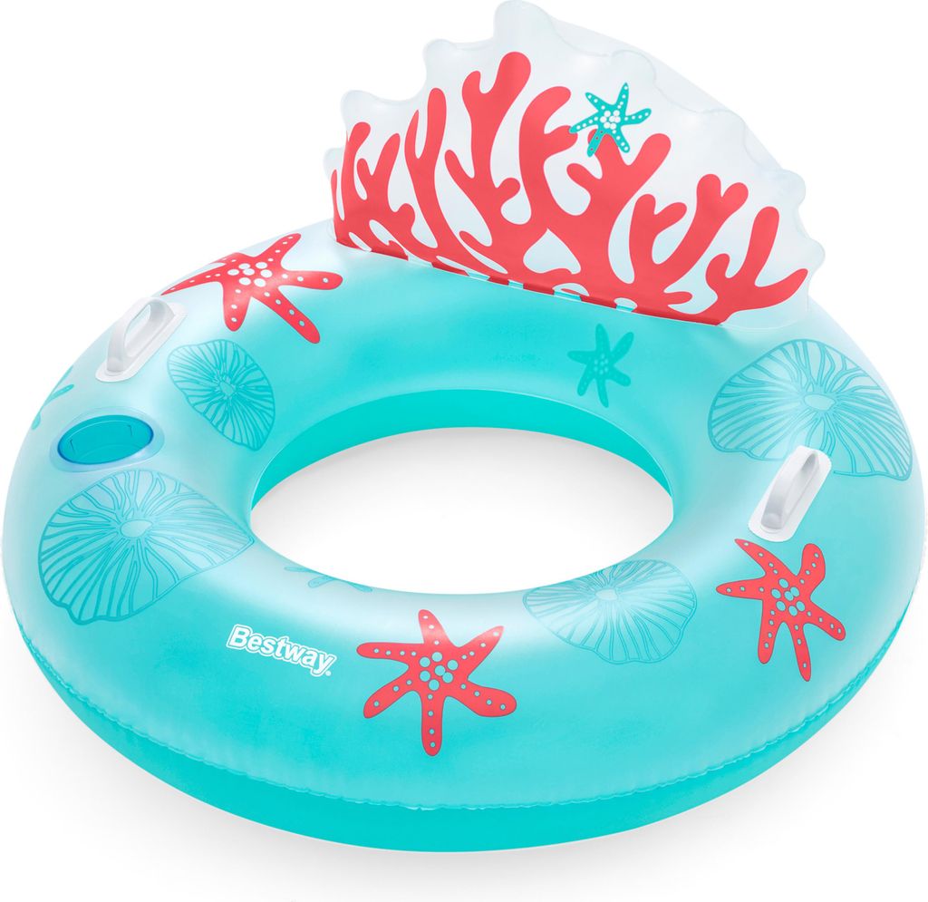 Bestway® Schwimmring Coral Bliss™ 107 x 113 cm Produktbild 