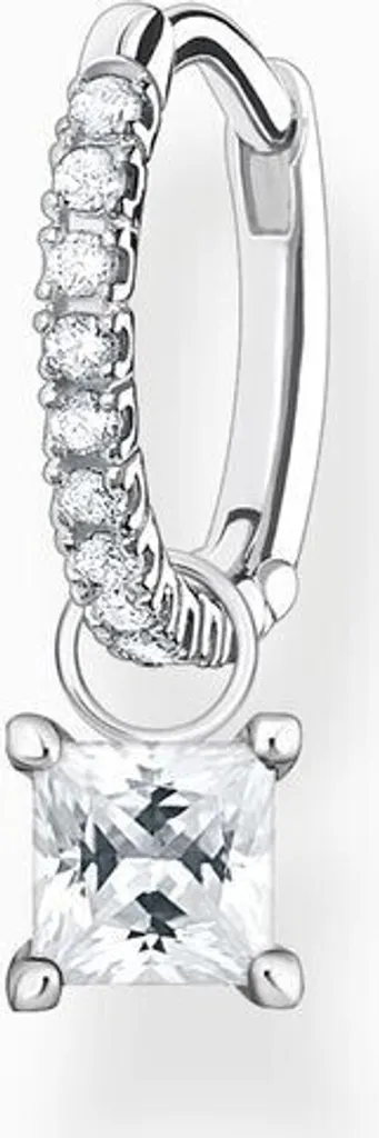Boucle d'oreille simple Argent 925 Thomas Sabo pour style dépareillé
