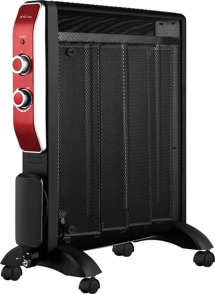 Radiateur mica silencieux à thermostat électronique - Série Confort Pro