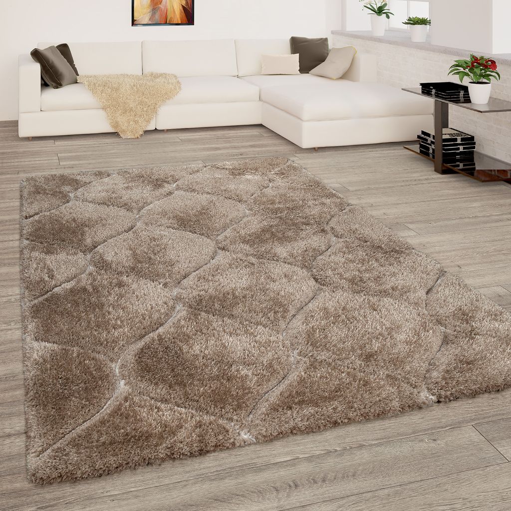 Modern designer Teppich,kurzflor Wohnzimmer Weicher Teppich 3-D Wellen Muster 