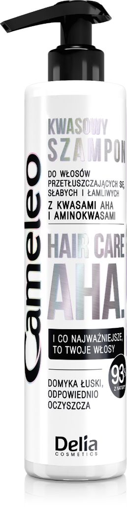 Cameleo AHA Hair Care Acid Shampoo for Greasy, Weak, Brittle Hair 250ml