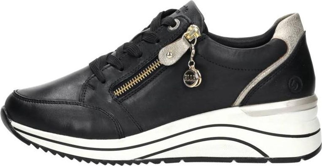 Remonte Veterschoenen Laag  Veterschoenen Laag - Zwart - Image du produit 