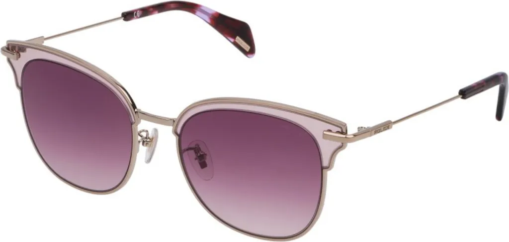 Occhiali da Sole Police SPL622 08FF Donna - Originali Shine 1 Oro Rosa
