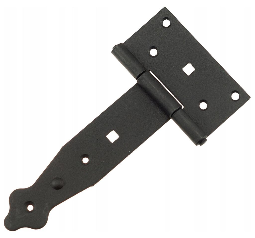 Zier-Scharnier für Türen FEINZ - 150 mm - Schwarz - Produktbild 