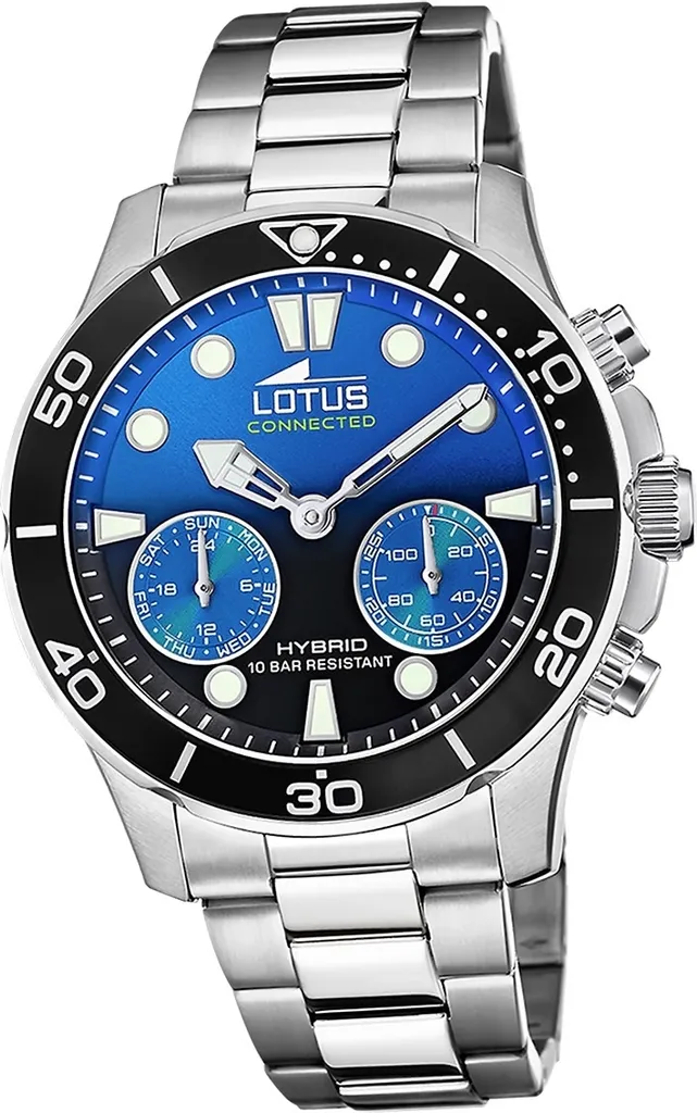 Montre Lotus D2UL18800/9 Homme en Acier Argenté - Style Sport Elegant