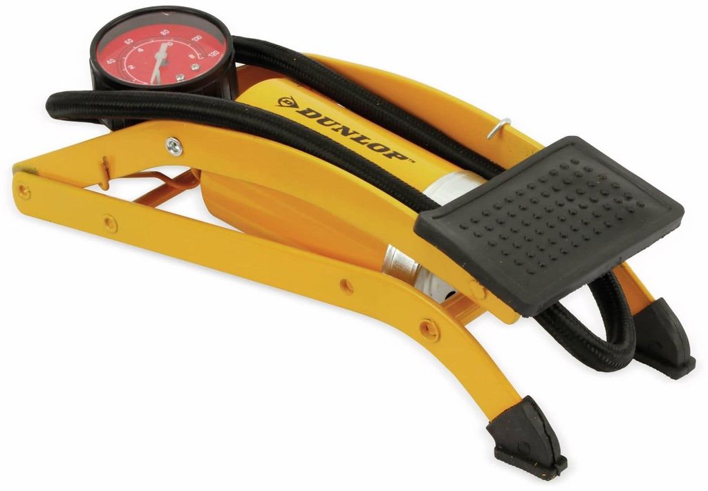 Pompka nożna z manometrem, skala w PSI/bar, 1 cylinder, 3 Zdjęcie produktu 9