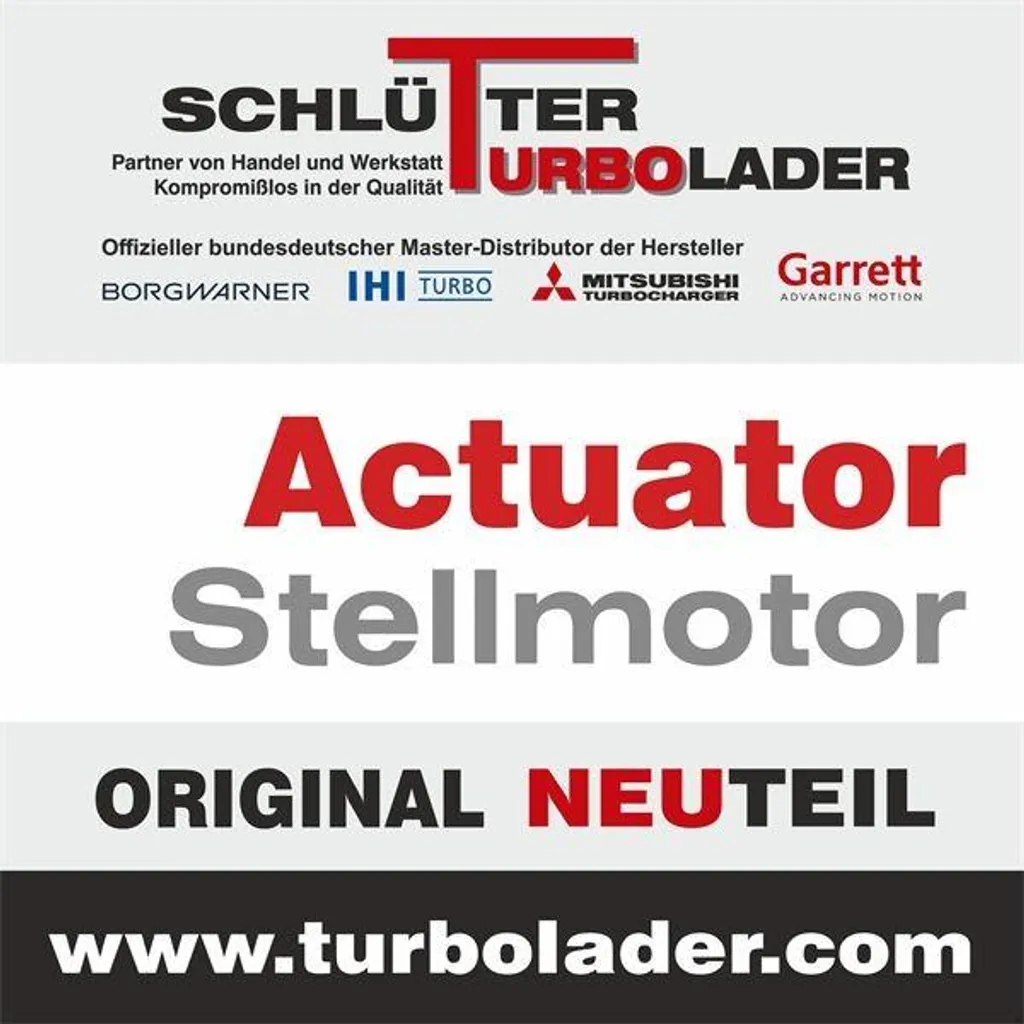 Actionneur de Turbocompresseur Électronique pour Golf 6 173-00120