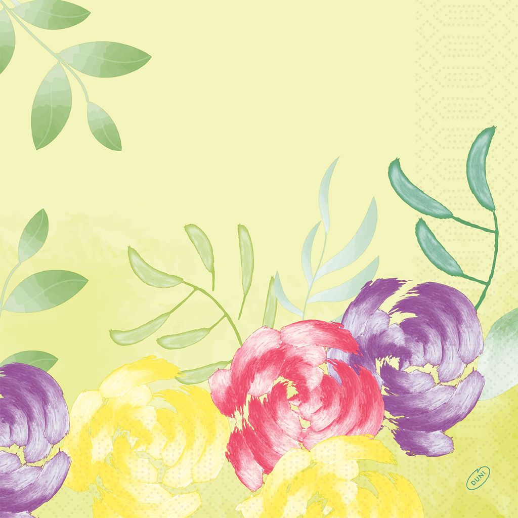 DUNI Duni Servietten Soft Tropics 40x40cm