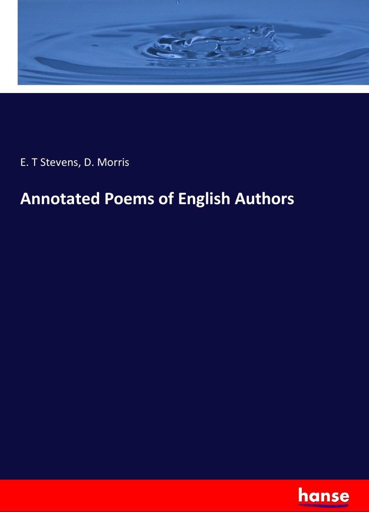 Annotated Poems of English Authors