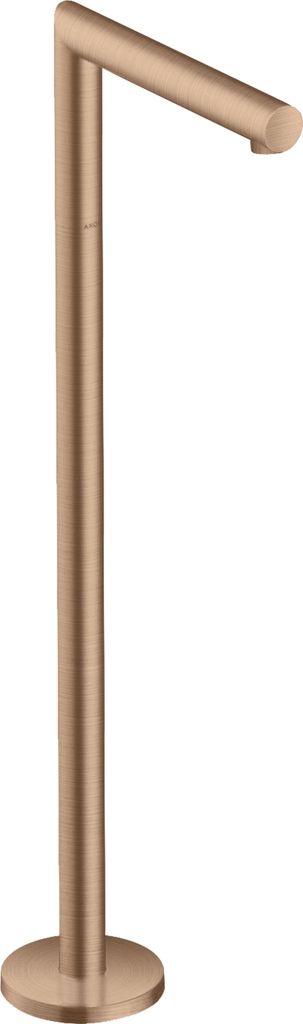 hansgrohe AXOR Uno Wanneneinlauf, freistehend, gerade, Ausladung 226mm, 45412310
