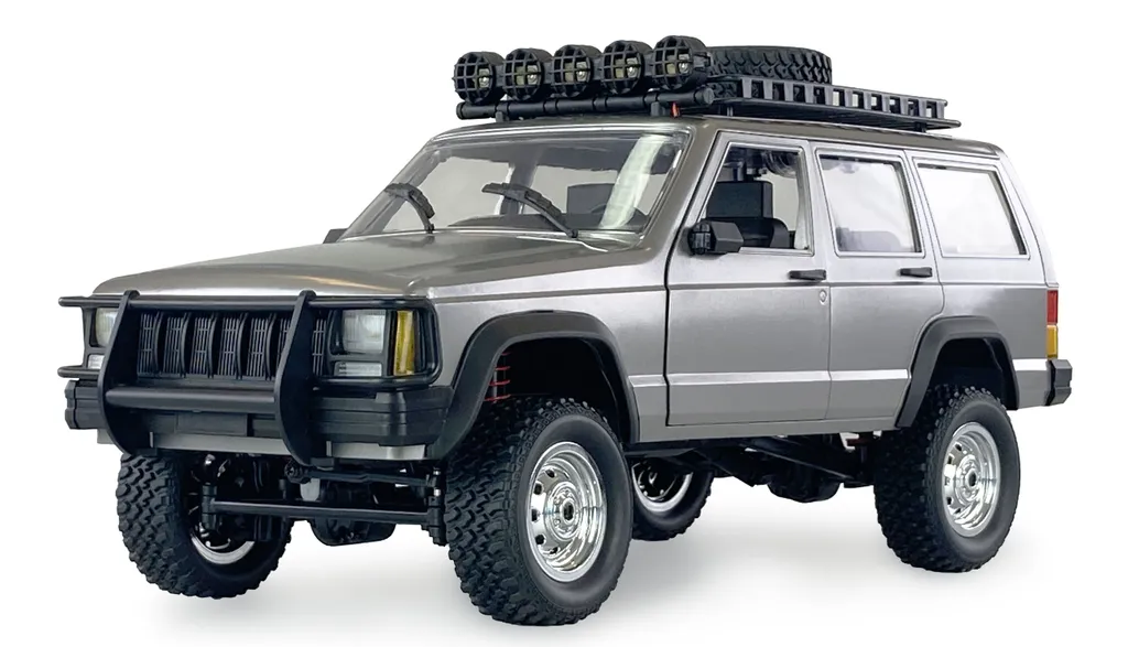 Amewi JC-X12 RC 1:12 4WD avec Moteur Brushed Puissant et Commande 2,4 GHz