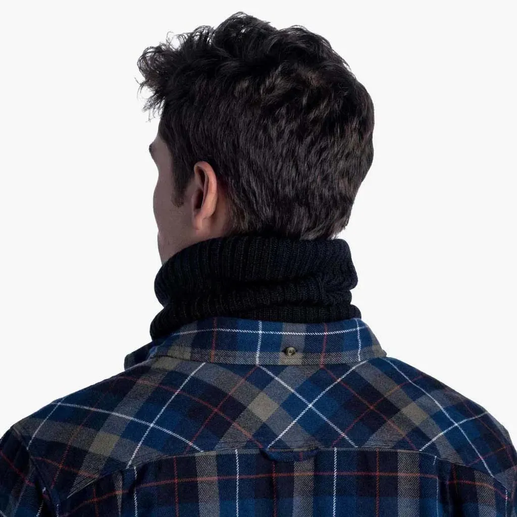 BUFF Norval Cache-Col Tricoté Graphite - Idéal Ski et Sorties Hiver - 8