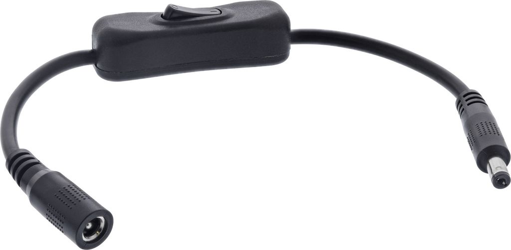 Cavo DC InLine® con interruttore, DC ST/BU 5,5x2,1 mm, AWG Immagine del prodotto 
