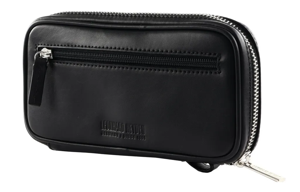 Leonhard Heyden Montreal Tech Organizer in Pelle Nera | Borsa Utensili