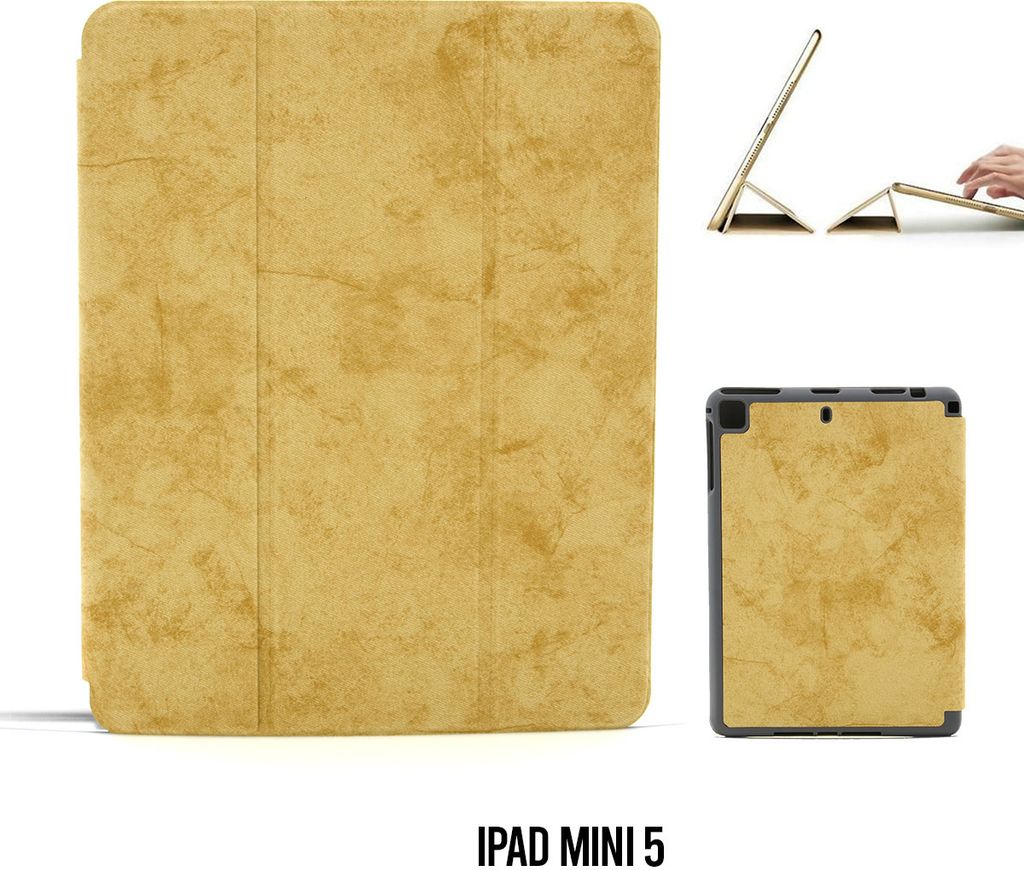 Book case Tablet Apple iPad Mini 5 Smart Case brown for iPad Mini 5 Marble