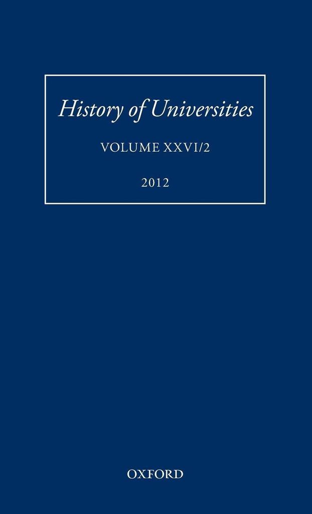History Of Universities Vol 26/2 Hou C