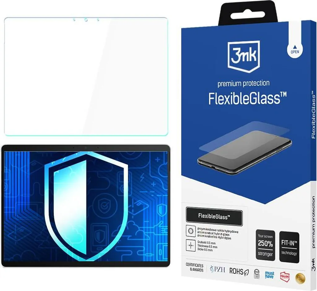 Microsoft Surface Pro X SQ1 13" - Vetro Flessibile 3Mk Protezione