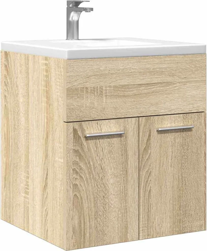 Scheda Tecnica Mobile Sottolavabo 41x38,5x46 cm Rovere Sonoma Maison