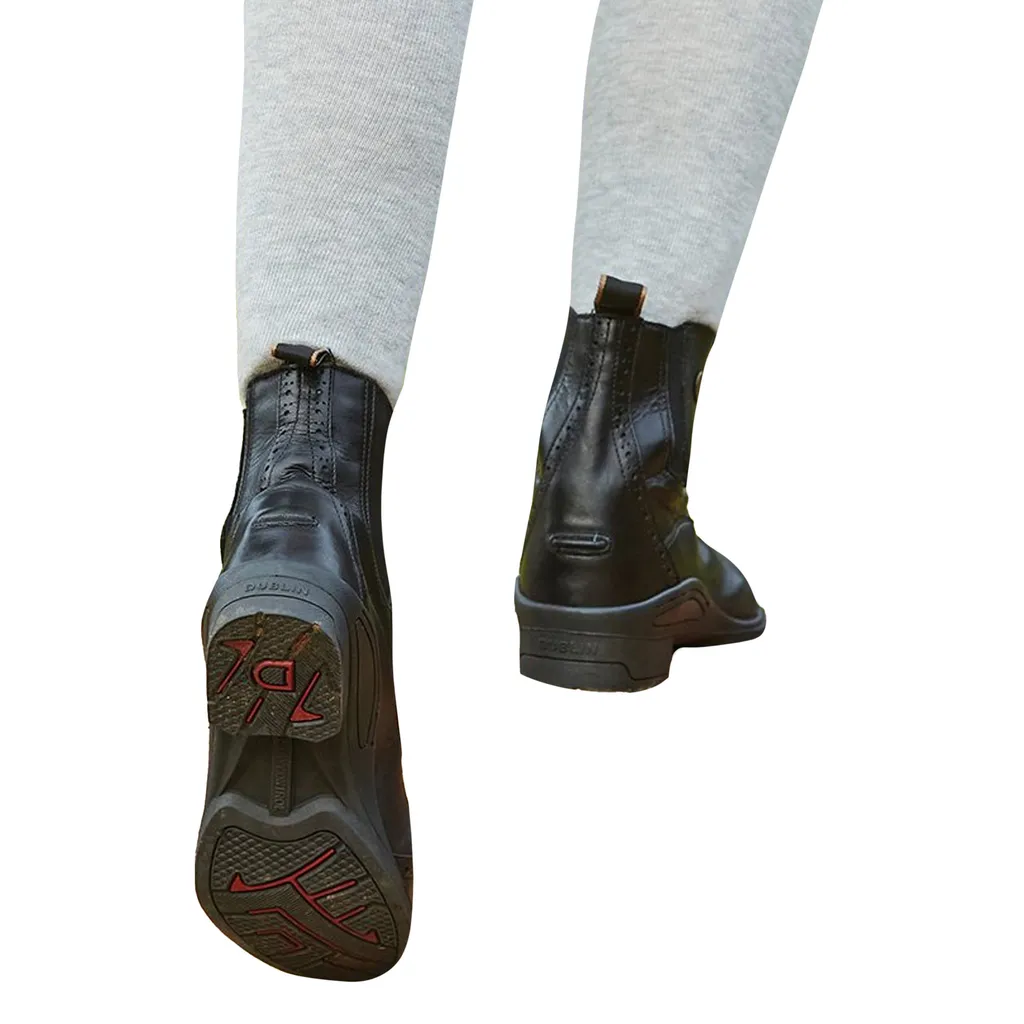 Bottes d'équitation en cuir Dublin Rapture Noir - Chaussures mixtes T37
