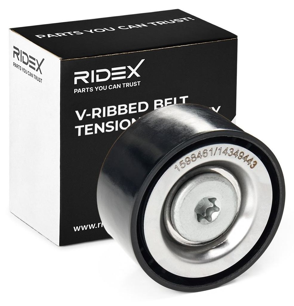 RIDEX 310T0282 Spannrolle Keilrippenriemen 54mm passend für MERCEDES-BENZ SPRINTER 3,5-t Kasten (906) VIANO (W639) VITO Bus (W639) VITO / MIXTO Ka...
