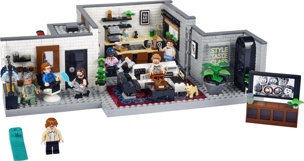 LEGO 10291 Icons Queer Eye – Das Loft der Fab 5, Produktbild 