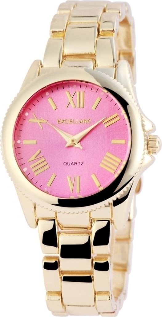 Excellanc Damenuhr mit Metallarmband Produktbild 