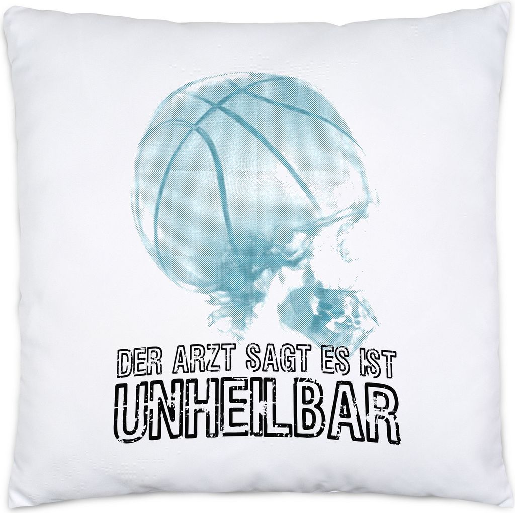 Der Arzt Sagt Es Ist Unheilbar Kissen Mannschaft Basketball Basket Korb Teamsport Ballsport Mannschaftsport